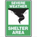 Accuform SEVERE WEATHER SAFETY SIGN SEVERE FRMFEX524XV FRMFEX524XV